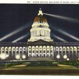 State Capitol Building at Night
