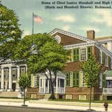 Home of Chief Justice Marshall and High Shool