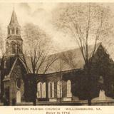 Bruton Parish Church, Built in 1710