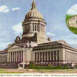 Washington State´s modern capitol in Olympia