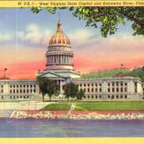 West Virginia State Capitol and Kanawha River