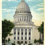 Dome and South Entrance to State Capitol