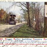 CASE Steam Roller building Country Roads