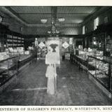 Interior of Halgren´s Pharmacy