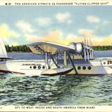 Pan American Airways, 32-passenger Flying Clipper Ship