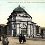 Buffalo Savings Bank, on corner of Main and Genesee Streets