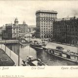 Savings Bank, Erie Canal, and Opera House
