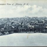 Panoramic view of Albany