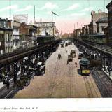 Bowery, North from Grand Central Street