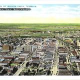 Aerial view of Wichita Falls