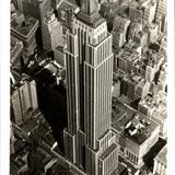 Aerial view of the Empire State Building