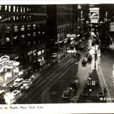 Times Square at night