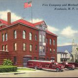 Fire Station and Methodist Church