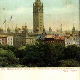 Bird´s eye view of Madison Square Garden