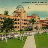 Riverside Military Academy and cadets on review