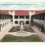 Patio, Florida Masonic Home and Orphanage