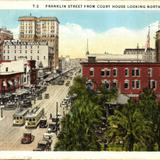 Franklin Street from Court House, looking North