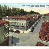 Street Scene, The Spanish Village, Española Way