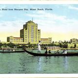 Flamingo Hotel from Biscayne Bay