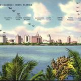 Miami skyline from Causeway