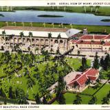 Aerial view of Miami Jockey Club