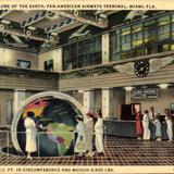 Globe of the Earth, in the Pan American Airways Terminal