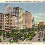Biscayne Boulevard looking North from Flagler Street