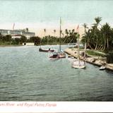 Mouth of the Miami River and Royal Palms