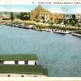 Miami River, showing Masonic Temple