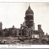 Ruins of the City Hall, after the eathquake (1906)