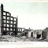 Washington St. near Custom House, after the earthquake and fire of April 18, 1906