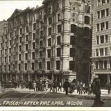 Palace Hotel Frisco, after the earthquake and fire of April 18th, 1906