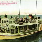 Glass Bottom Power Boat Empress, showing the submarine gardens