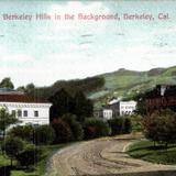 University Buildings, Berkeley Hills in the background