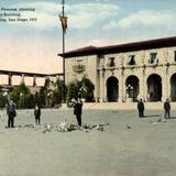 Plaza de Panama and Sacramento Valley Building, Panama-California Expostion (1915)