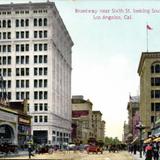 Broadway near Sixth Street, looking South