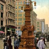 Lotta´s Fountain, junction of Kbarny, Geary and Market Streets