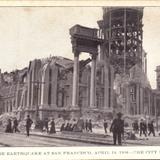 The City Hall after the earthquake (April 18, 1906)