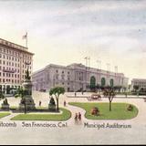 Hotel Whitcomb, Municipal Auditorium, and City Hall