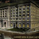 Fairmont Hotel by night