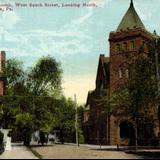 First Baptist Church, West South Street, looking North