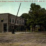 Main Street, looking West from Pennsylvania Railroad