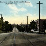 West End Avenue, looking East from 20th Street
