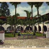 Bakersfield Inn, one of many patios