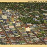 Aerial view of Fresno