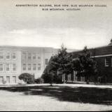 Administration Building, rear view, Blue Mountain College