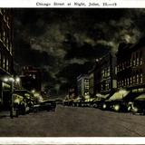 Chicago Street at night