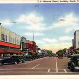 Monroe Street, looking North