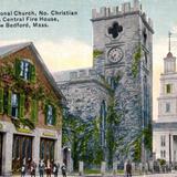 North Congregational Church, North Christian Church, and Central Fire House