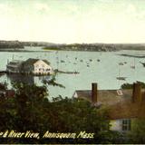 Yacht Club House and river view